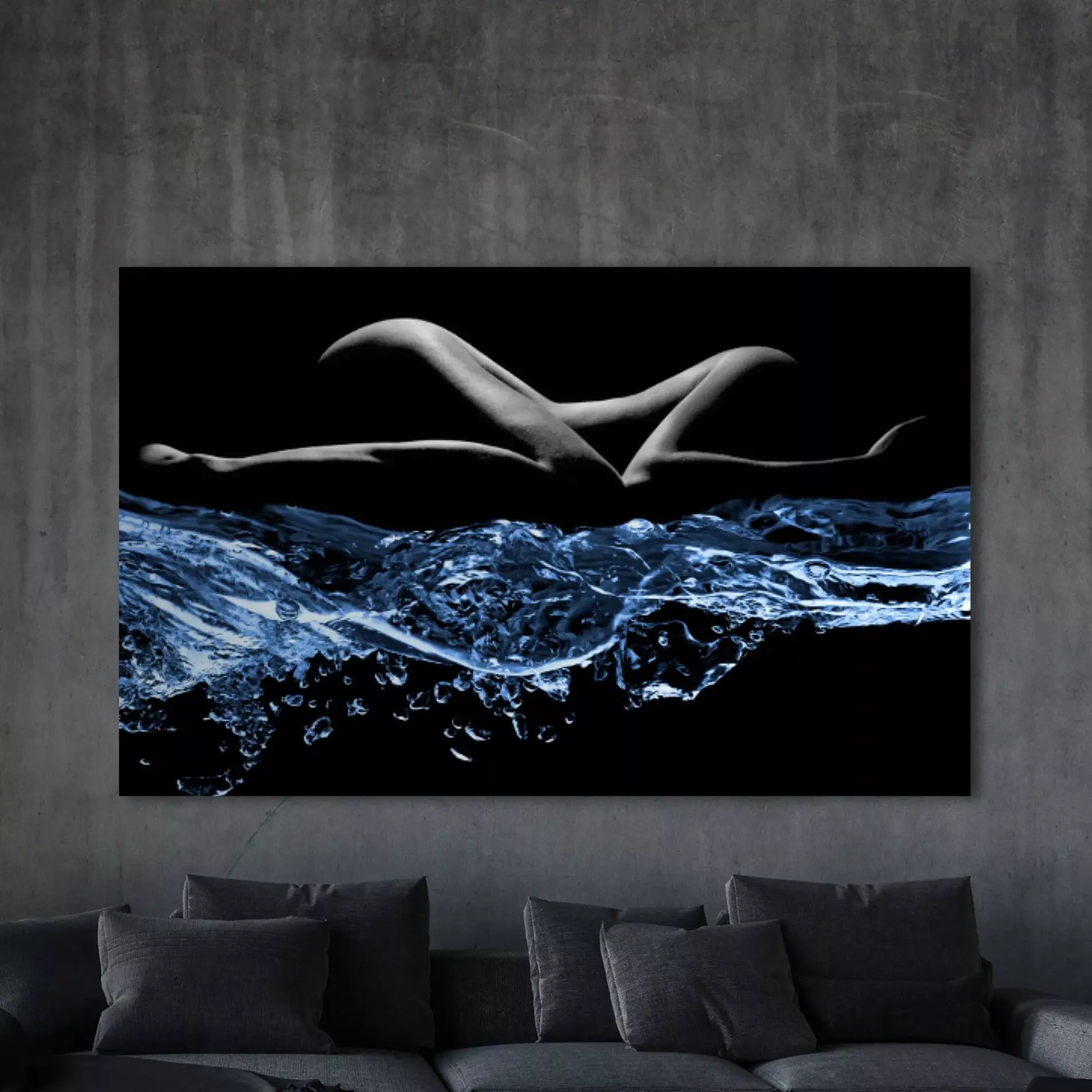 Naked Nature voorbeeld wanddecoratie design object