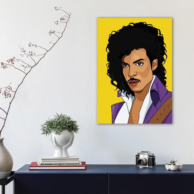 Prince popart wand decoratie preview